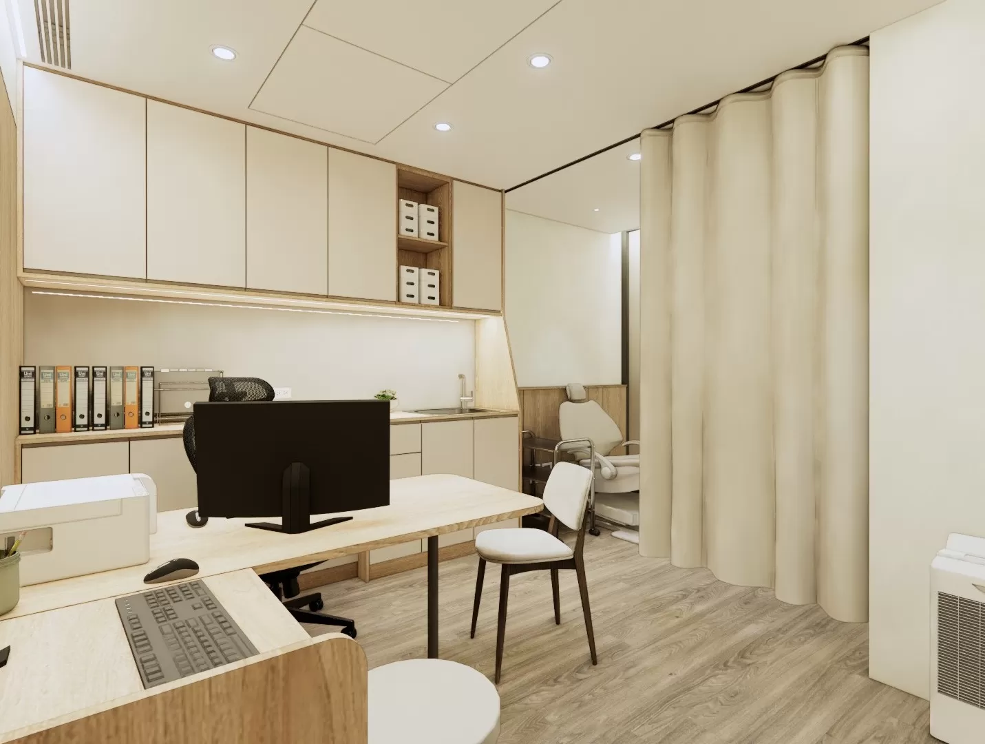 新竹竹北 涵恩婦產科診所 診間內部環境